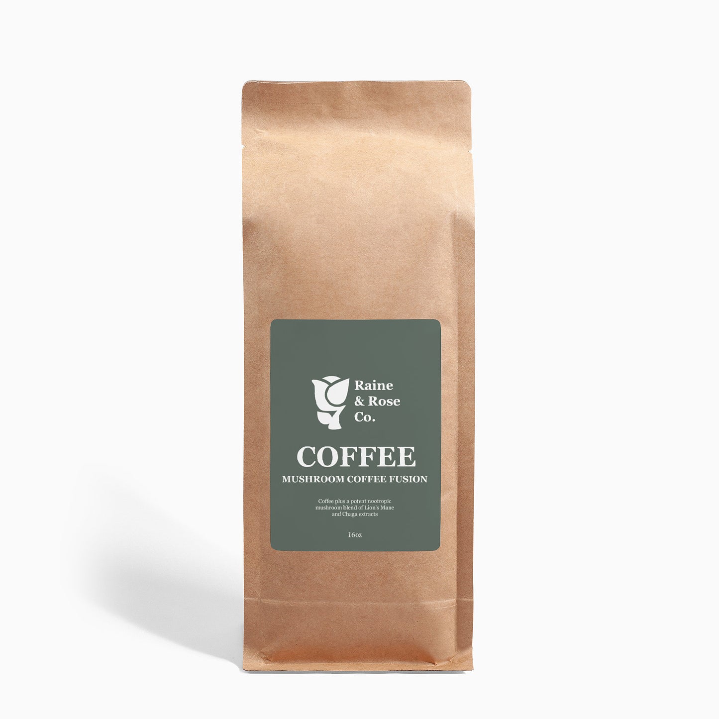 Mushroom Coffee Fusion - Lion’s Mane & Chaga 16oz