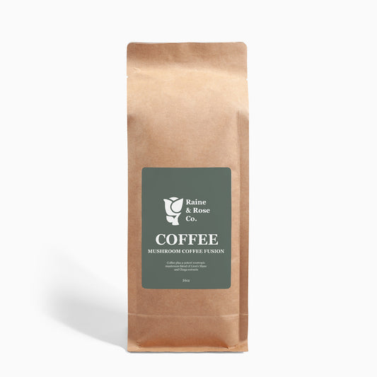 Mushroom Coffee Fusion - Lion’s Mane & Chaga 16oz
